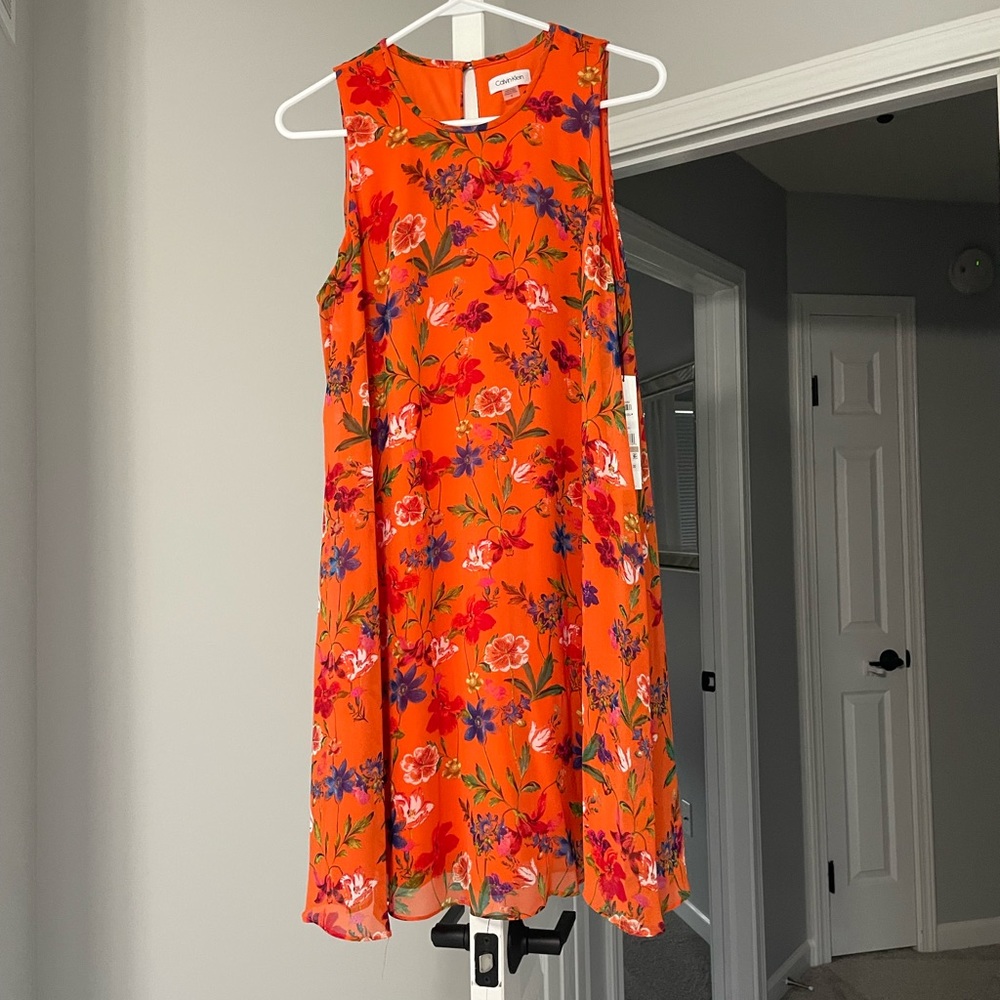 Calvin Klein Floral Dress
